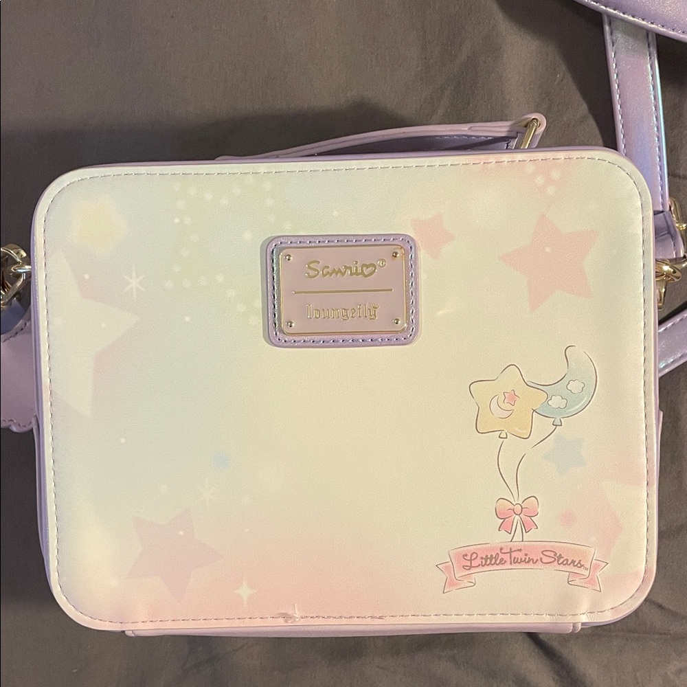 Loungefly Sanrio Twin Stars Crossbody Bag - Picture 3 of 5